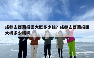 成都去西藏报团大概多少钱？成都去西藏报团大概多少钱啊