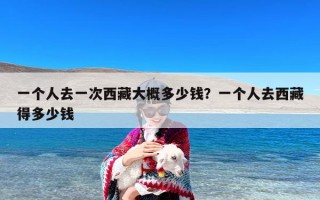 一个人去一次西藏大概多少钱？一个人去西藏得多少钱