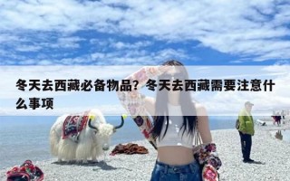 冬天去西藏必备物品？冬天去西藏需要注意什么事项