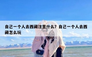 自己一个人去西藏注意什么？自己一个人去西藏怎么玩