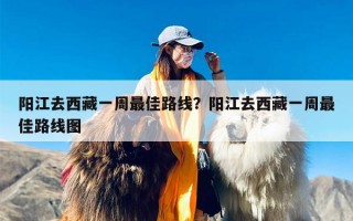 阳江去西藏一周最佳路线？阳江去西藏一周最佳路线图