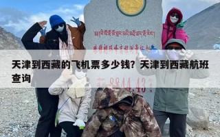 天津到西藏的飞机票多少钱？天津到西藏航班查询