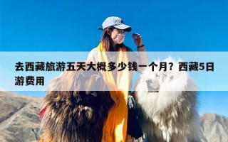 去西藏旅游五天大概多少钱一个月？西藏5日游费用