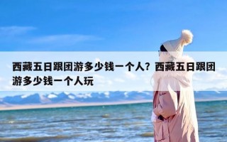 西藏五日跟团游多少钱一个人？西藏五日跟团游多少钱一个人玩