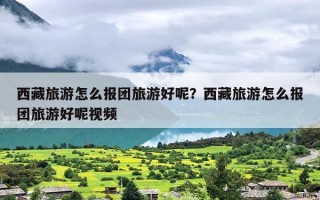 西藏旅游怎么报团旅游好呢？西藏旅游怎么报团旅游好呢视频