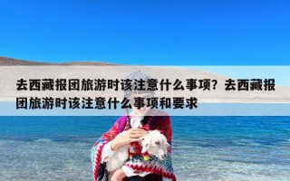 去西藏报团旅游时该注意什么事项？去西藏报团旅游时该注意什么事项和要求
