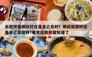 去旅游是跟团好还是自己去好？跟团旅游好还是自己旅游好?看完这些你就知道了