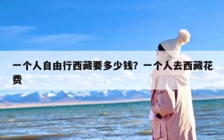 一个人自由行西藏要多少钱？一个人去西藏花费