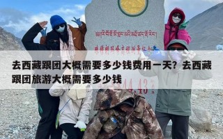 去西藏跟团大概需要多少钱费用一天？去西藏跟团旅游大概需要多少钱