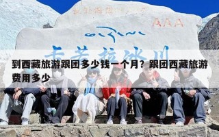 到西藏旅游跟团多少钱一个月？跟团西藏旅游费用多少