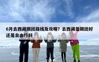 6月去西藏跟团路线及攻略？去西藏是跟团好还是自由行好