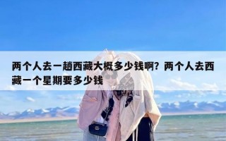两个人去一趟西藏大概多少钱啊？两个人去西藏一个星期要多少钱