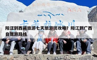 阳江到西藏旅游七天旅游团攻略？阳江到广西自驾游路线