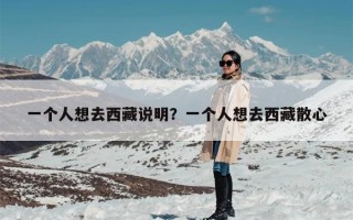 一个人想去西藏说明？一个人想去西藏散心