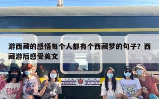 游西藏的感悟每个人都有个西藏梦的句子？西藏游后感受美文