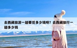 去西藏旅游一趟要花多少钱呀？去西藏旅行一趟多少钱