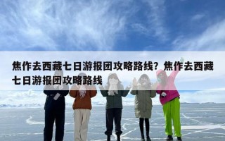 焦作去西藏七日游报团攻略路线？焦作去西藏七日游报团攻略路线