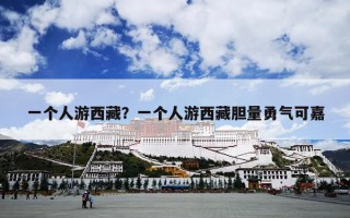 一个人游西藏？一个人游西藏胆量勇气可嘉
