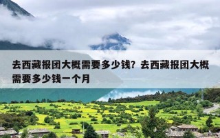 去西藏报团大概需要多少钱？去西藏报团大概需要多少钱一个月