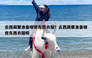 去西藏要准备哪些东西衣服？去西藏要准备哪些东西衣服呢