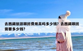 去西藏旅游跟团费用高吗多少钱？去西藏跟团需要多少钱?