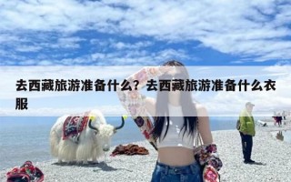 去西藏旅游准备什么？去西藏旅游准备什么衣服