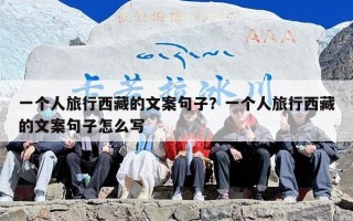 一个人旅行西藏的文案句子？一个人旅行西藏的文案句子怎么写