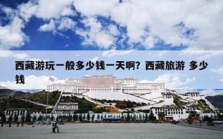 西藏游玩一般多少钱一天啊？西藏旅游 多少钱