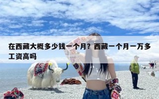 在西藏大概多少钱一个月？西藏一个月一万多工资高吗