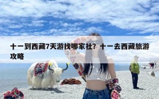 十一到西藏7天游找哪家社？十一去西藏旅游攻略