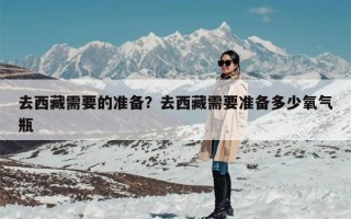 去西藏需要的准备？去西藏需要准备多少氧气瓶