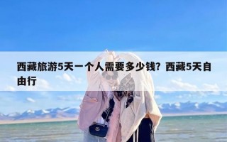 西藏旅游5天一个人需要多少钱？西藏5天自由行