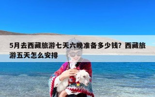 5月去西藏旅游七天六晚准备多少钱？西藏旅游五天怎么安排
