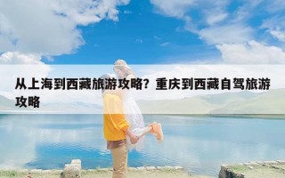 从上海到西藏旅游攻略？重庆到西藏自驾旅游攻略