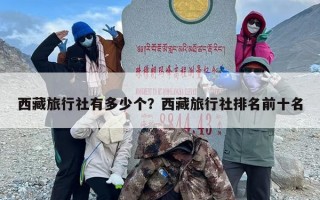 西藏旅行社有多少个？西藏旅行社排名前十名