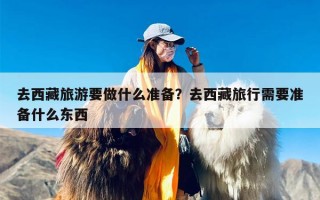 去西藏旅游要做什么准备？去西藏旅行需要准备什么东西