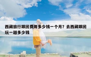 西藏旅行跟团费用多少钱一个月？去西藏跟团玩一趟多少钱