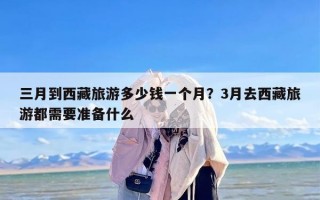 三月到西藏旅游多少钱一个月？3月去西藏旅游都需要准备什么