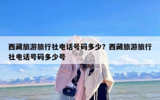 西藏旅游旅行社电话号码多少？西藏旅游旅行社电话号码多少号