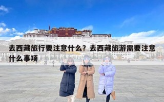 去西藏旅行要注意什么？去西藏旅游需要注意什么事项