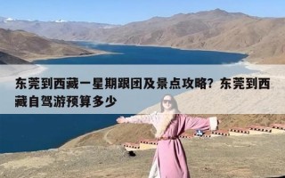东莞到西藏一星期跟团及景点攻略？东莞到西藏自驾游预算多少