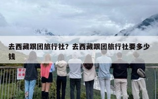 去西藏跟团旅行社？去西藏跟团旅行社要多少钱