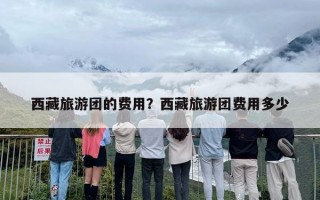 西藏旅游团的费用？西藏旅游团费用多少