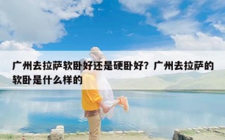 广州去拉萨软卧好还是硬卧好？广州去拉萨的软卧是什么样的