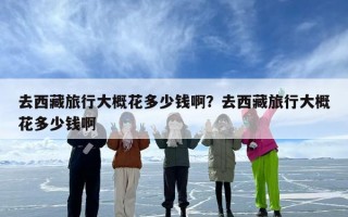 去西藏旅行大概花多少钱啊？去西藏旅行大概花多少钱啊