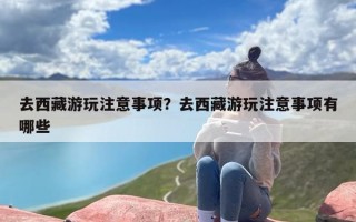 去西藏游玩注意事项？去西藏游玩注意事项有哪些