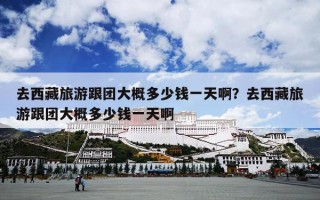 去西藏旅游跟团大概多少钱一天啊？去西藏旅游跟团大概多少钱一天啊