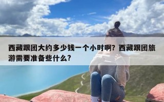 西藏跟团大约多少钱一个小时啊？西藏跟团旅游需要准备些什么?