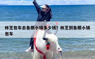 林芝包车去鲁朗小镇多少钱？林芝到鲁朗小镇包车