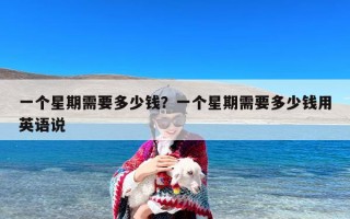 一个星期需要多少钱？一个星期需要多少钱用英语说
